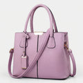 Structured Top-Handle Shoulder Bag